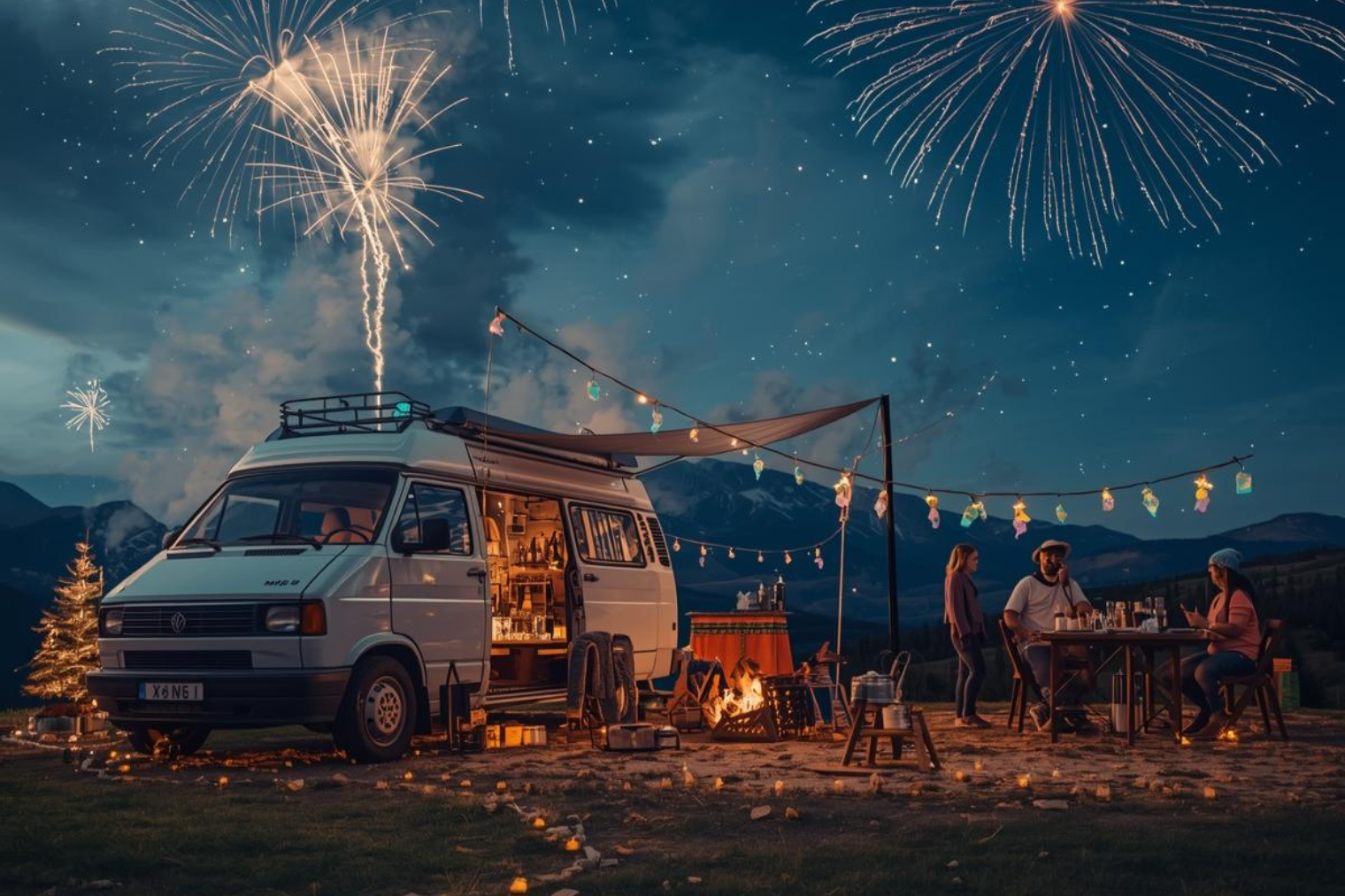 capodanno in camper in Toscana Chiusi in Camper