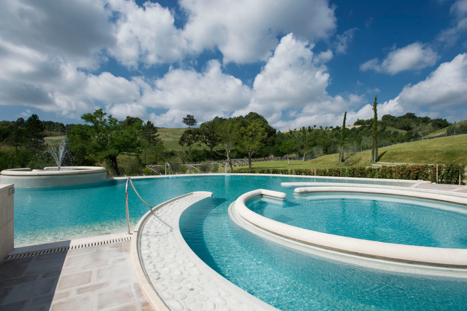 Terme Theia in camper - piscine termali esterne Chianciano