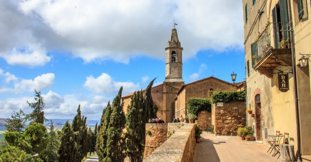 I panorami che possiamo vedere con il Val d'orcia tesla experience